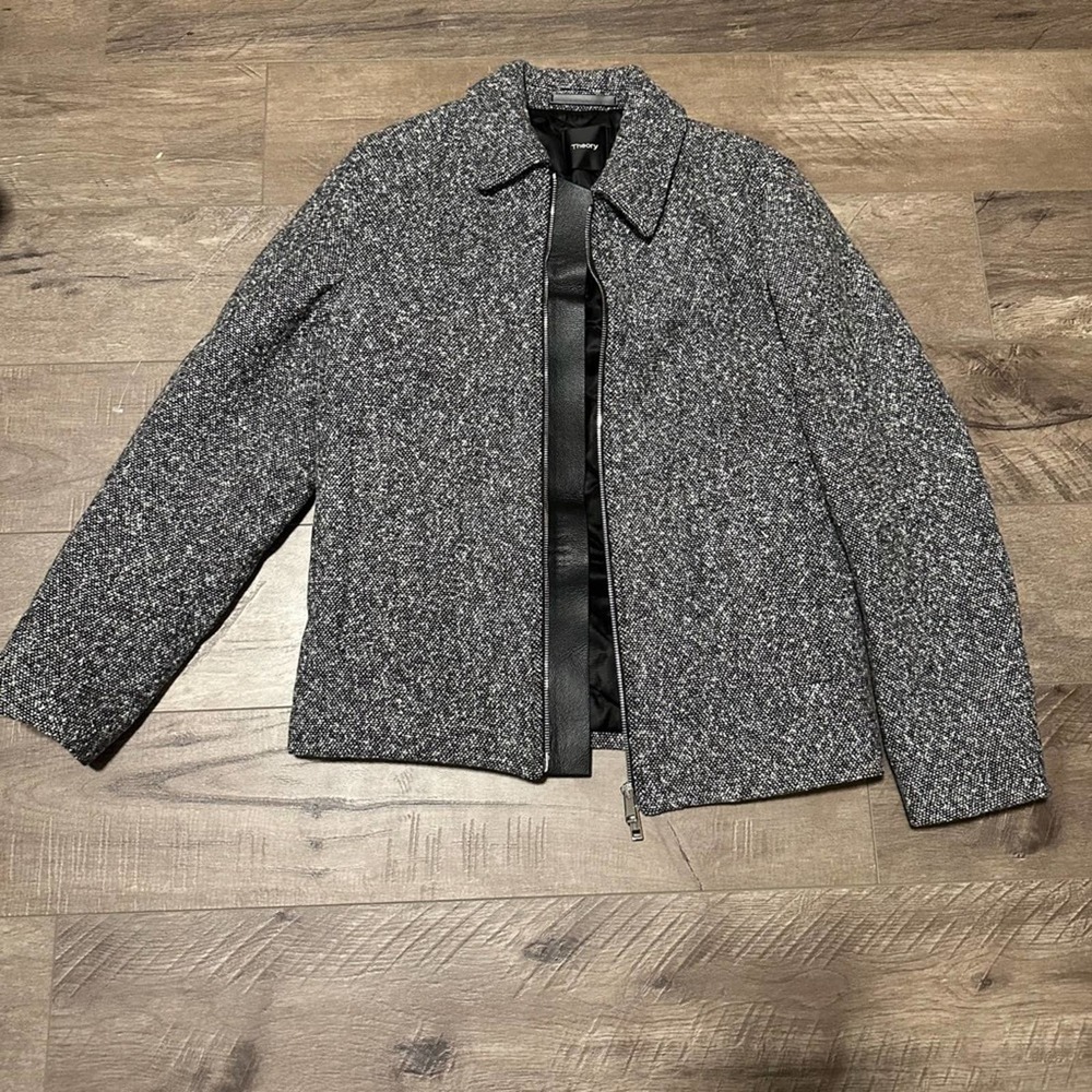 NEW Theory Ricky Double Face Bouclé Jacket S - Picture 3 of 5